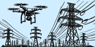 elektrik şebekesi izleme ve bakımında drone kullanımı