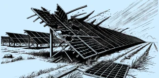 güneş enerjisinde fırtına hasarı